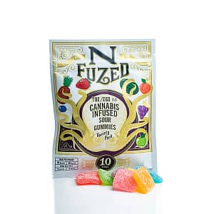 CBD Sour Gummies 50mg CBD 50mg THC