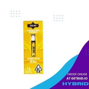 Hybrid Rio - Sour Diesel Vape Cartridge - Sativa Hybrid