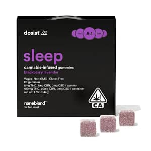 sleep blackberry lavender 10pk 100mg THC 20mg CBN