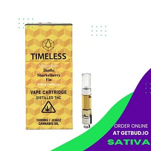 Sativa Sharkelberry Fin Vape Cartridge