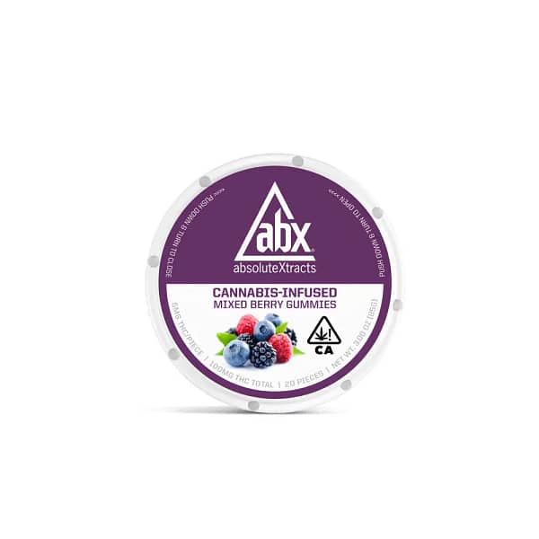 Mixed Berry Gummies 20pk 100mg