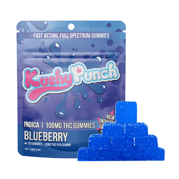 Blueberry - Indica 10pk 100mg