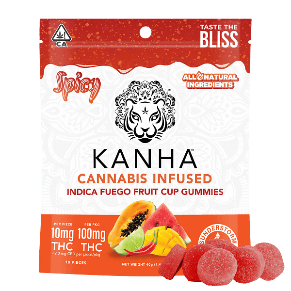 Spicy Fuego Fruit Cup - Indica 100mg