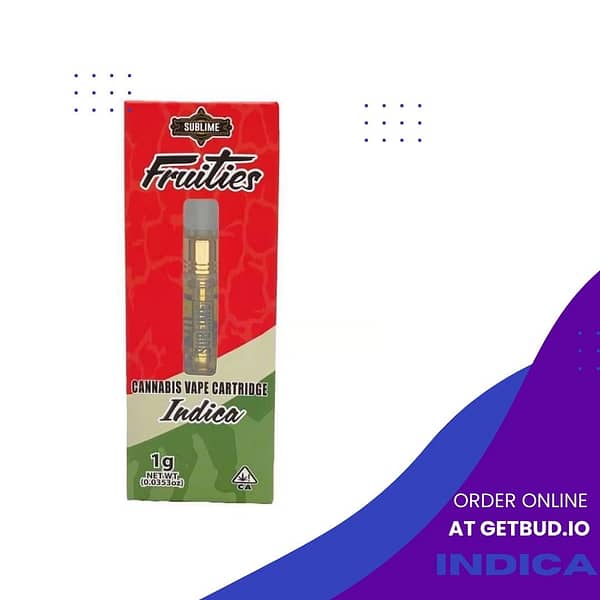 Indica Watermelon Zkittles Vape Cartridge